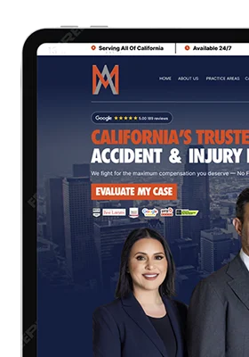 Conversion focused landing page design