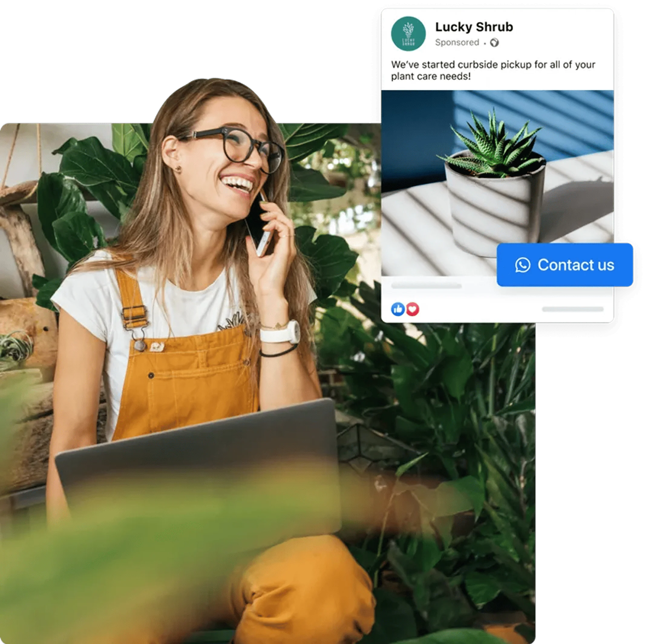 Facebook ad creative example