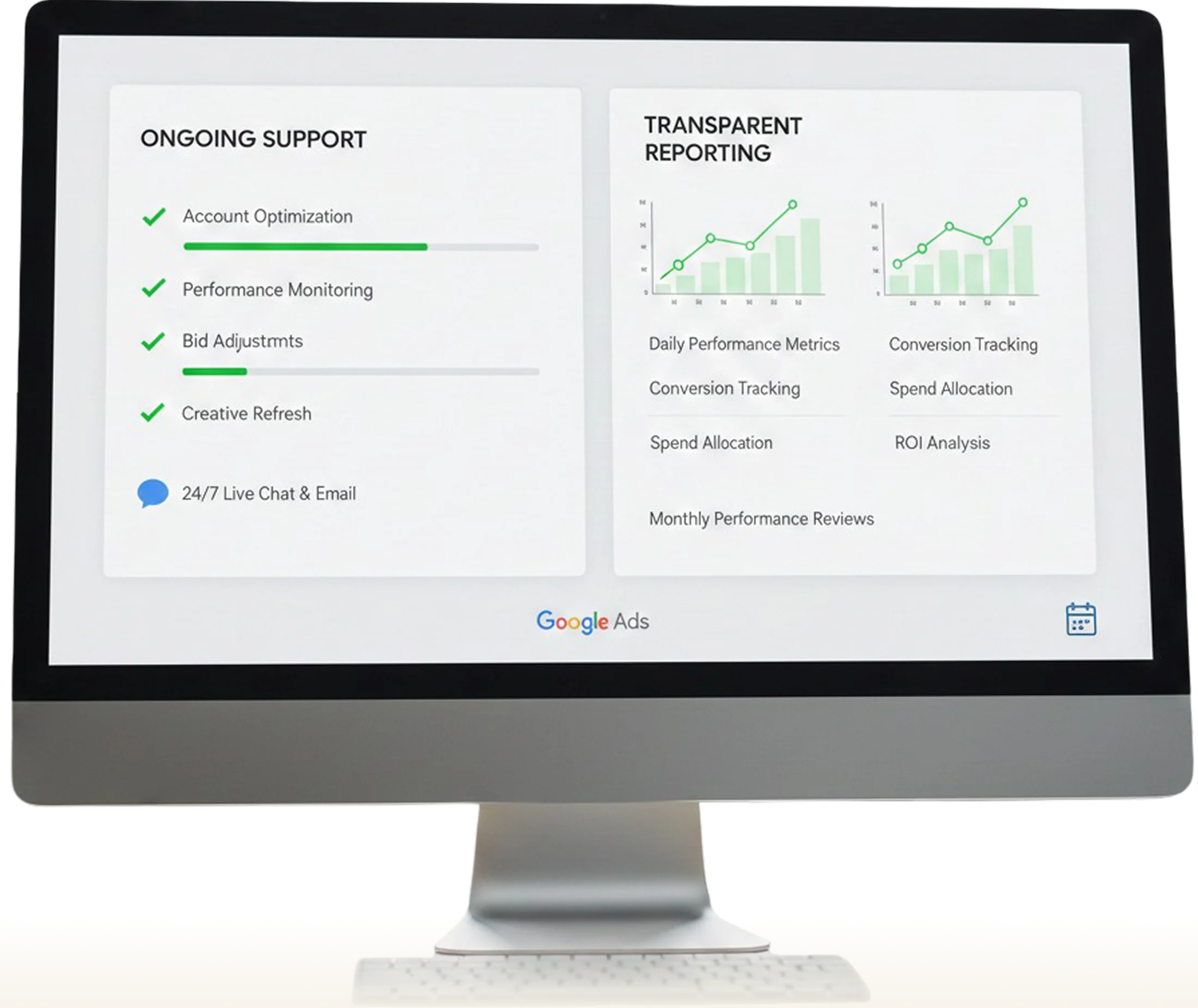 Local google ads business campaign