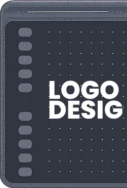 Professional logo design brand mockup