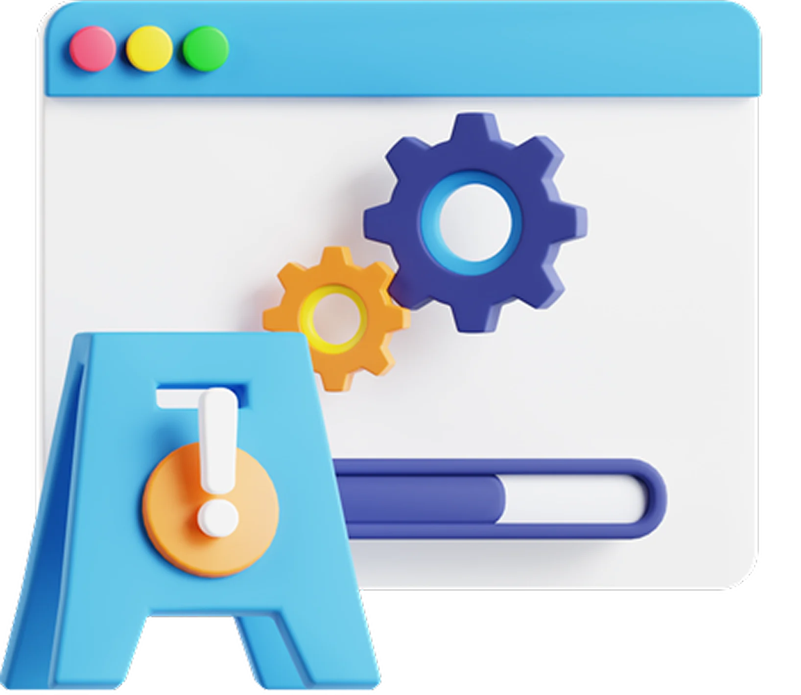 Website maintenance services icon