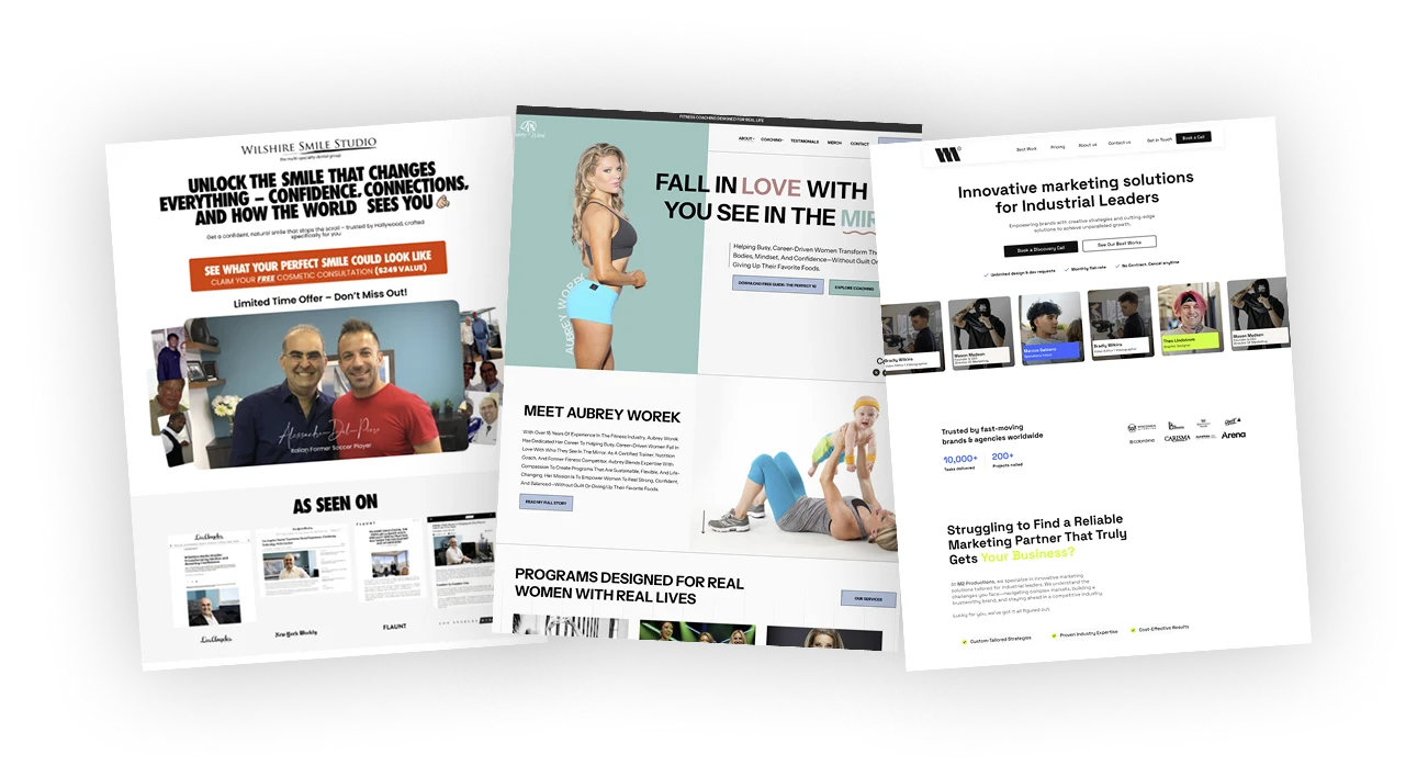 Landing Page Design Services